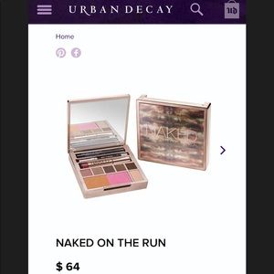 Urban Decay Naked on the run palette